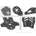 0.5-3.0mm CNC cutting carbon fiber plate for FPV